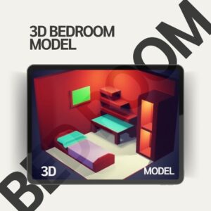 3D BEDROOM MODEL