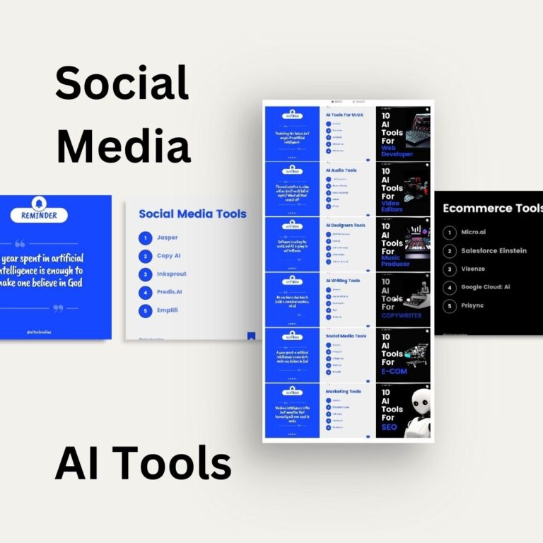social media AI tools